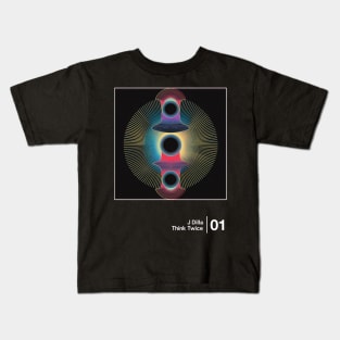 J Dilla - Minimalist Graphic Artwork Fan Design Kids T-Shirt